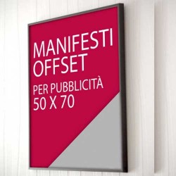 100 Manifesti Offset 50x70